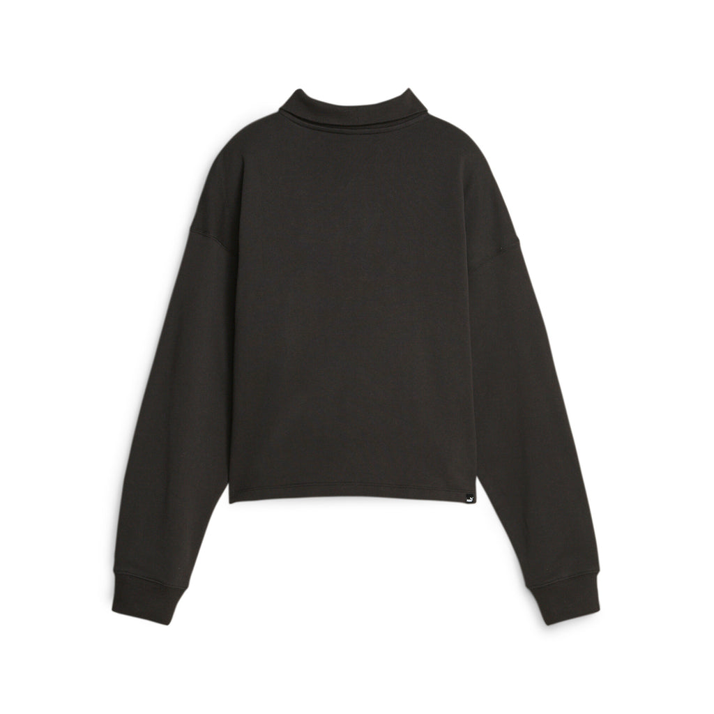 Her High-Neck Half Zip sweater