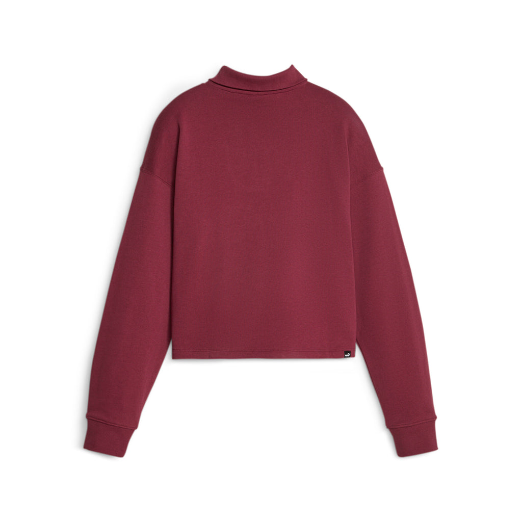Her High-Neck Half Zip sweater