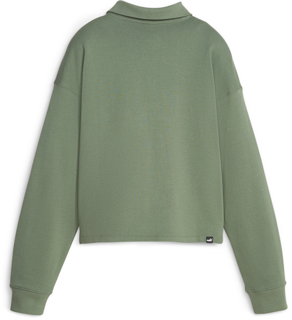 Her High-Neck Half Zip sweater