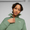 Her High-Neck Half Zip sweater