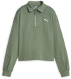 Her High-Neck Half Zip sweater