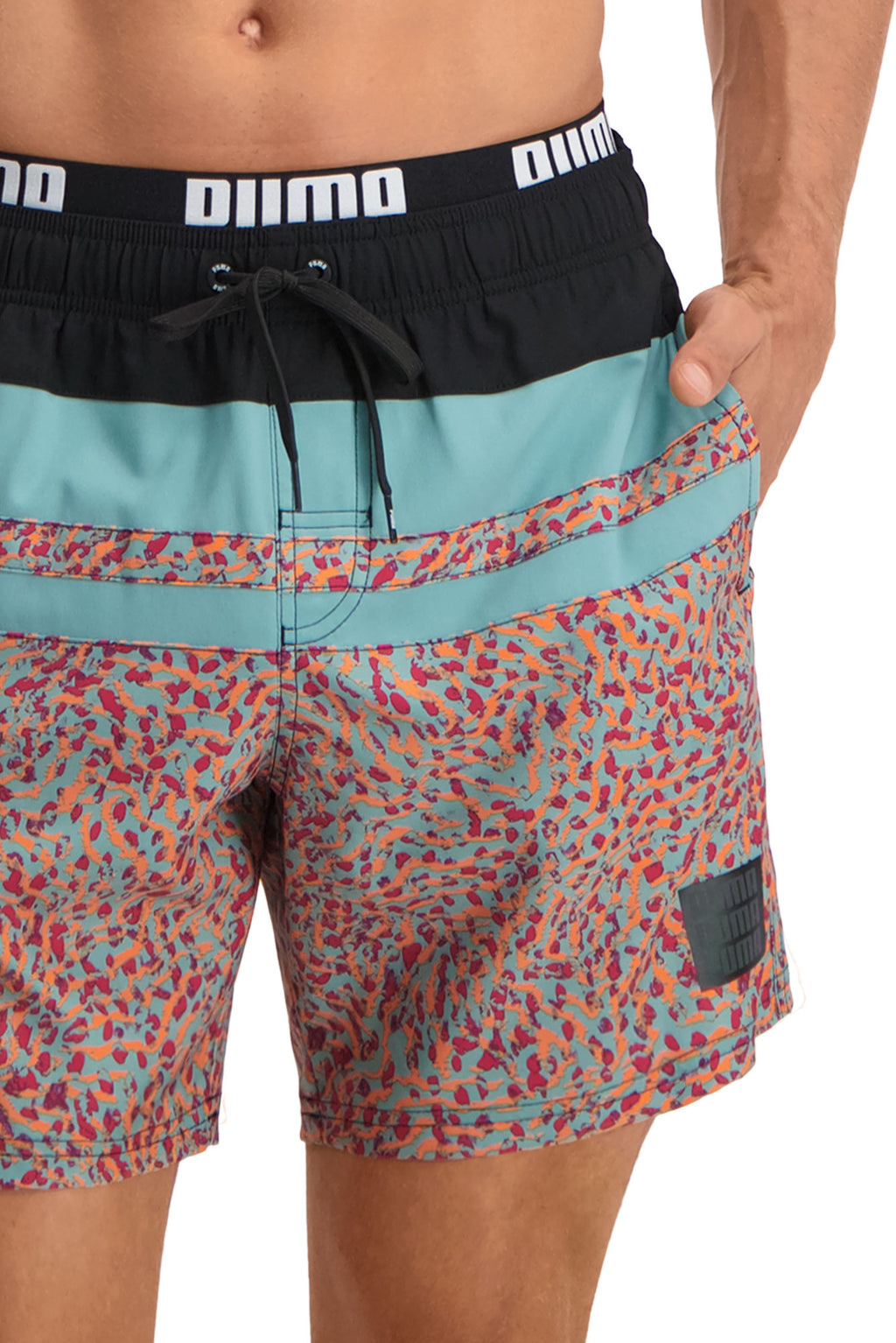 Heritage Stripe Mid S fitness short