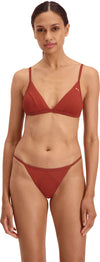 Ribbed Triangle bikinitopje