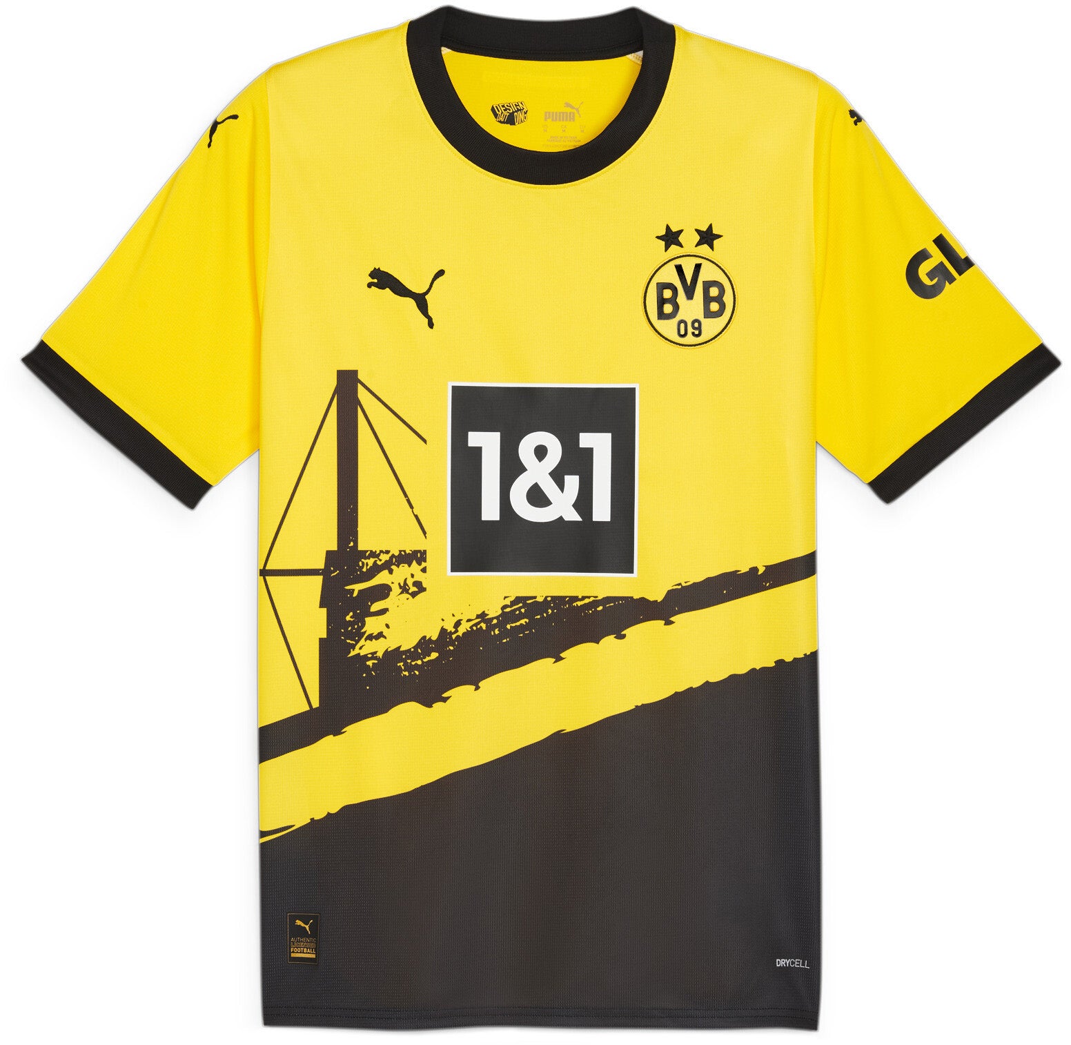 Borussia Dortmund Replica thuisshirt 23/24
