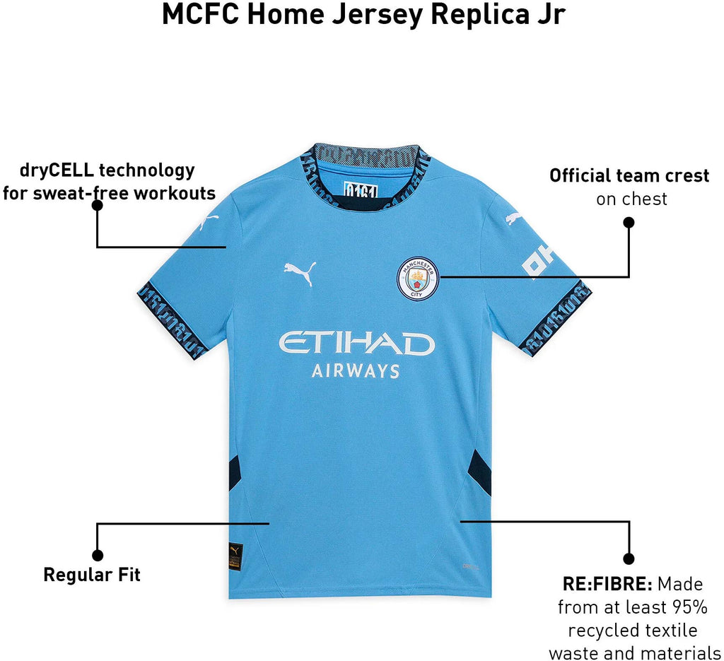 Manchester City FC Replica kids thuisshirt 24/25