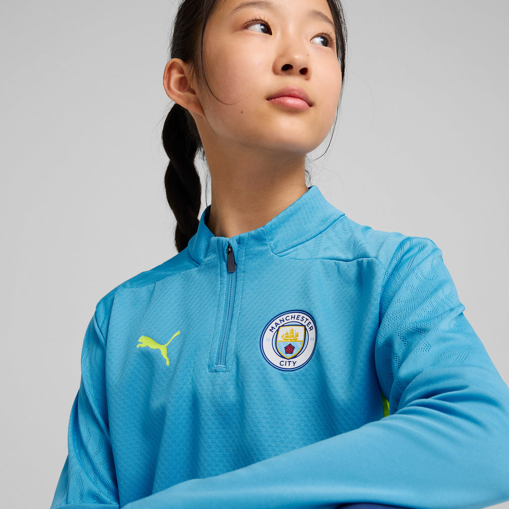 Manchester City FC 1/4 Zip kids trainingsbroek 24/25