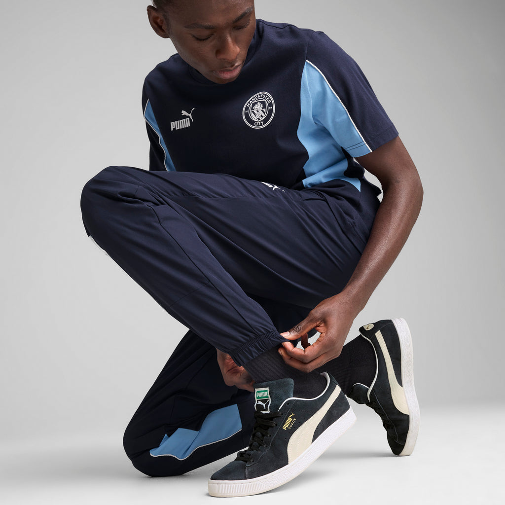 Manchester City FC Ftblarchive voetbalbroek