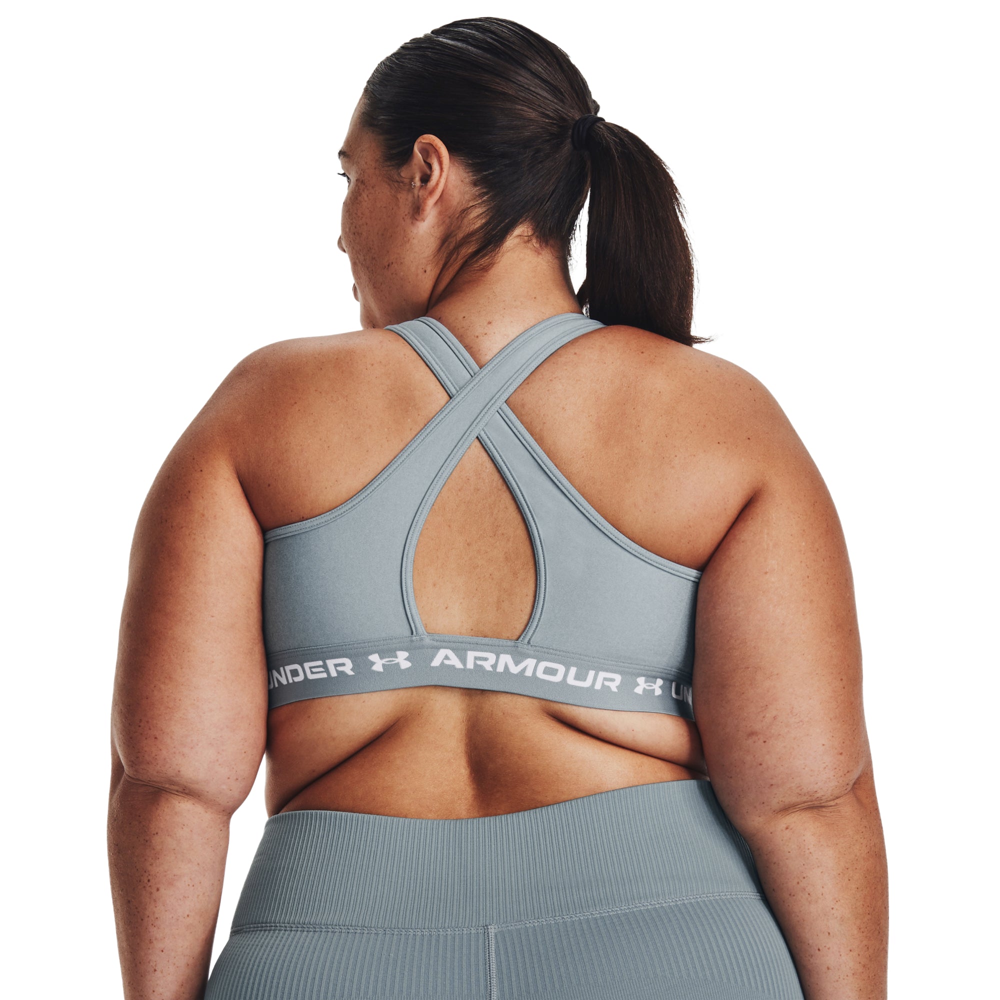 Crossback Mid Heather sport bh