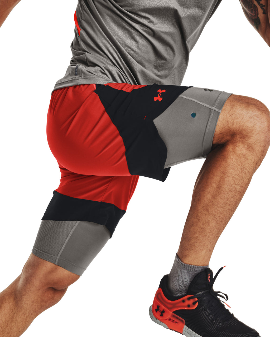 HIIT Woven Colorblock short