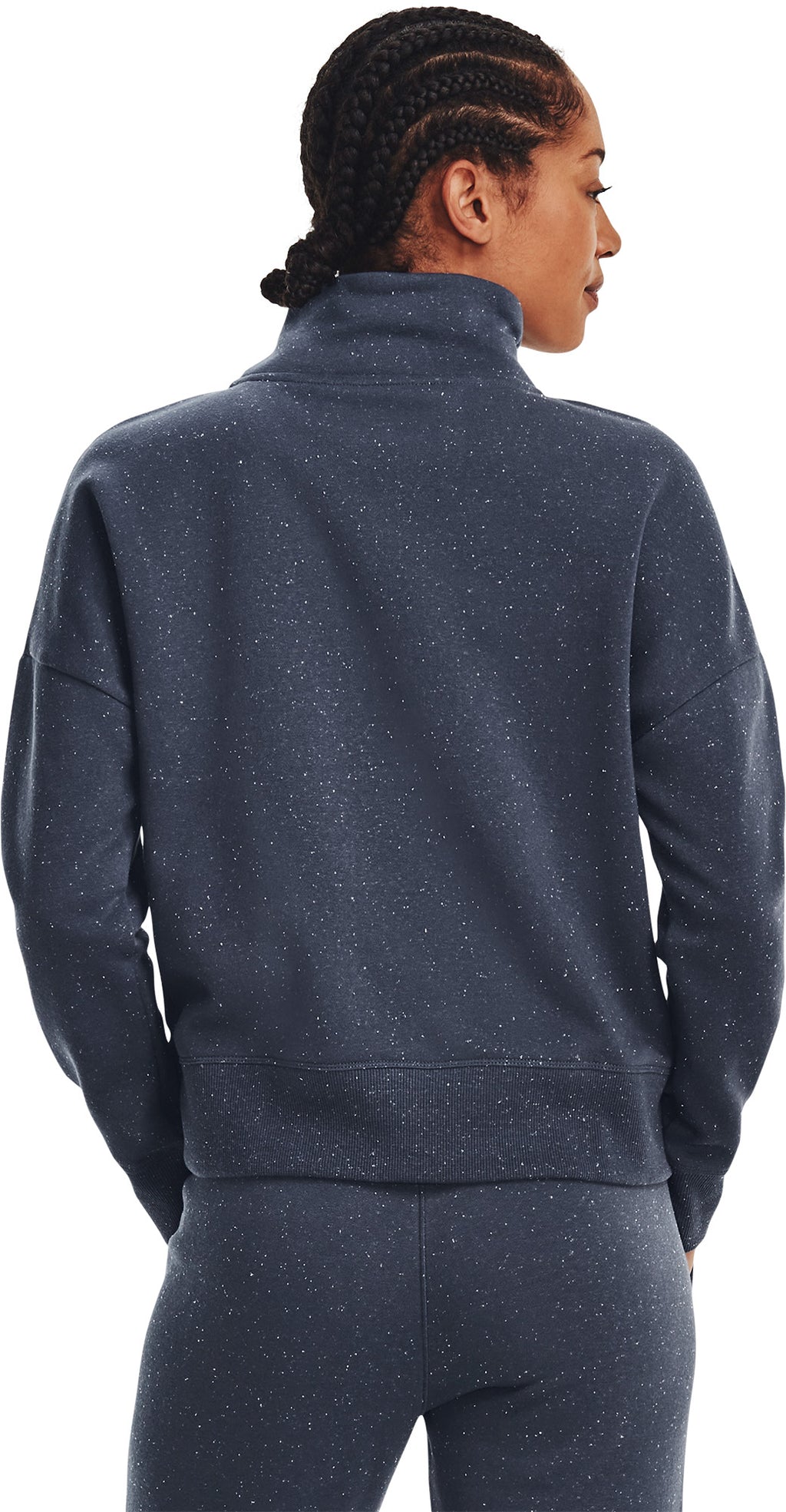 Rival fleece met halve rits