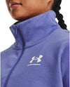 Rival fleece met halve rits