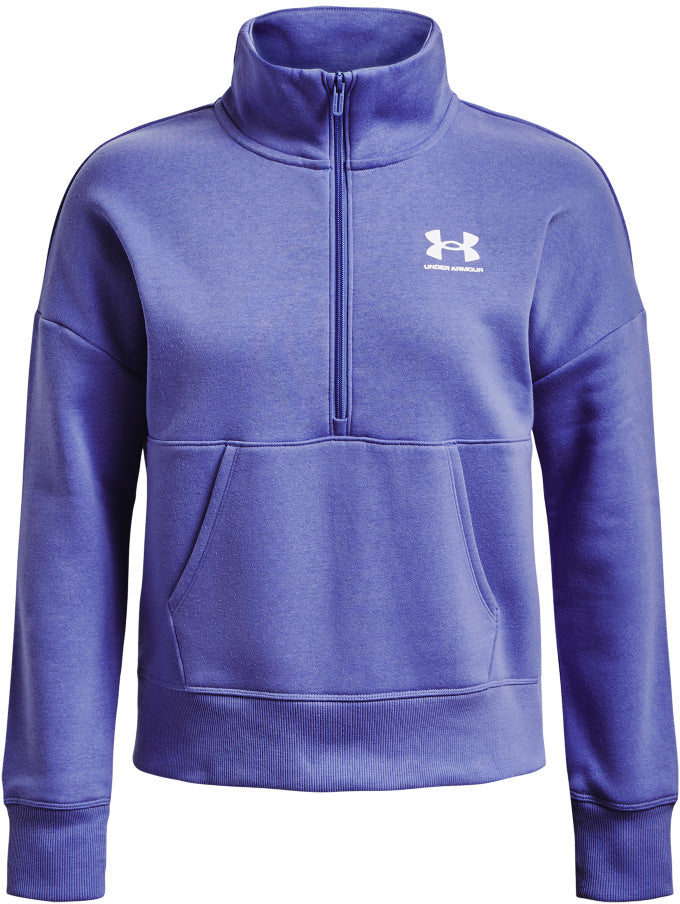 Rival fleece met halve rits