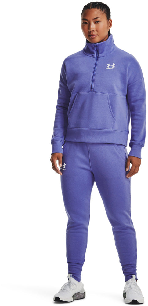 Rival fleece met halve rits