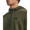 Fleece Fz hoodie