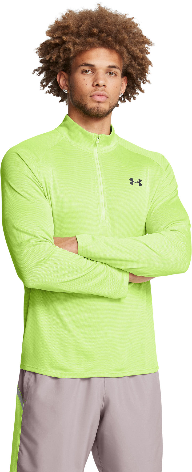 Tech Textured 1/2 Zip sweater