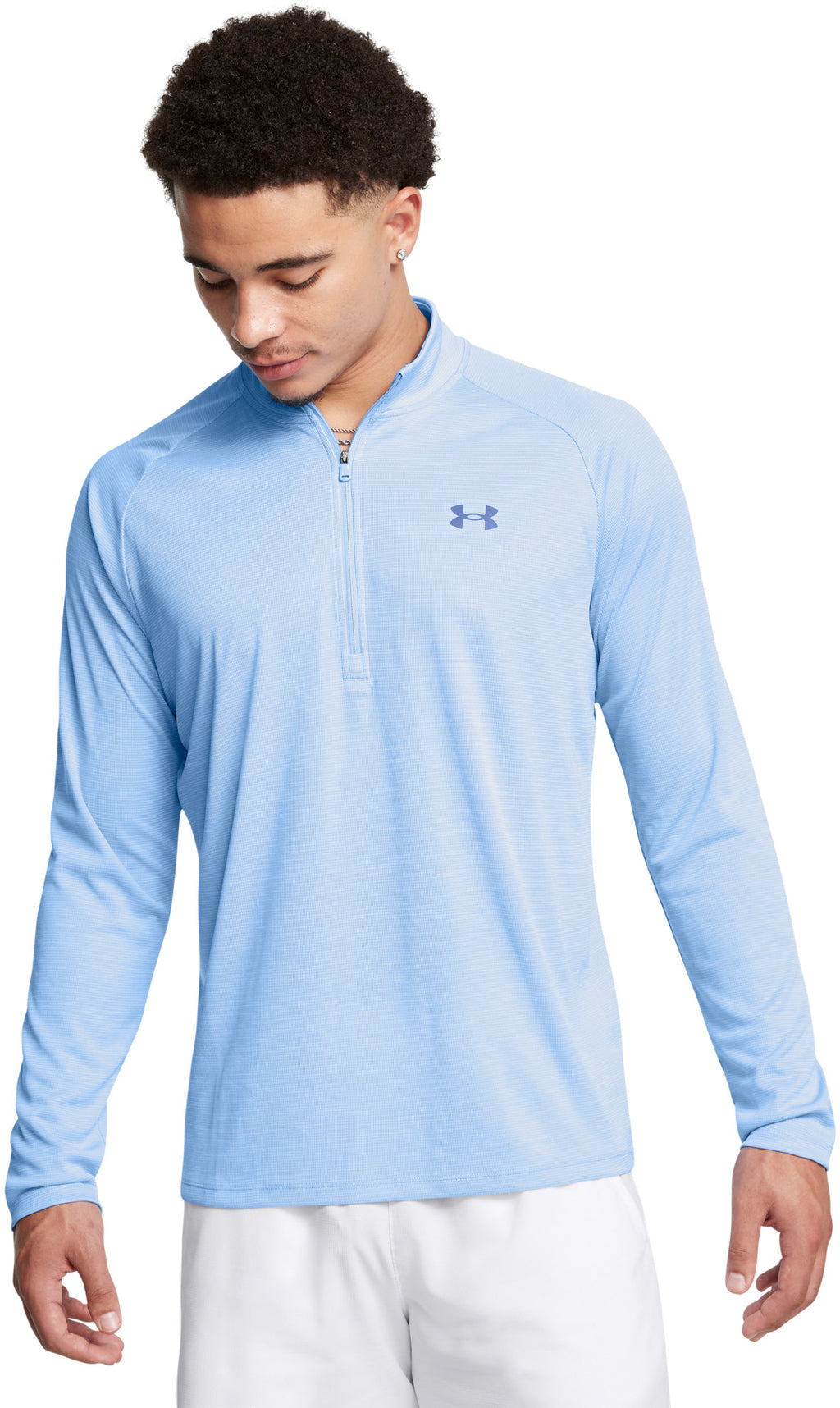 Tech Textured 1/2 Zip sweater