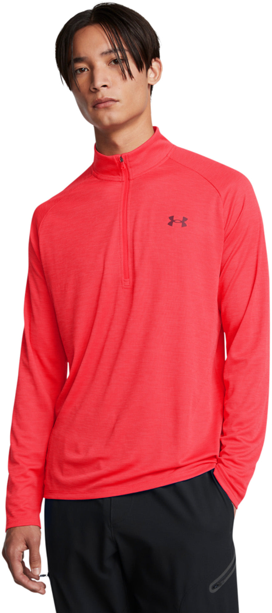Tech Textured 1/2 Zip sweater
