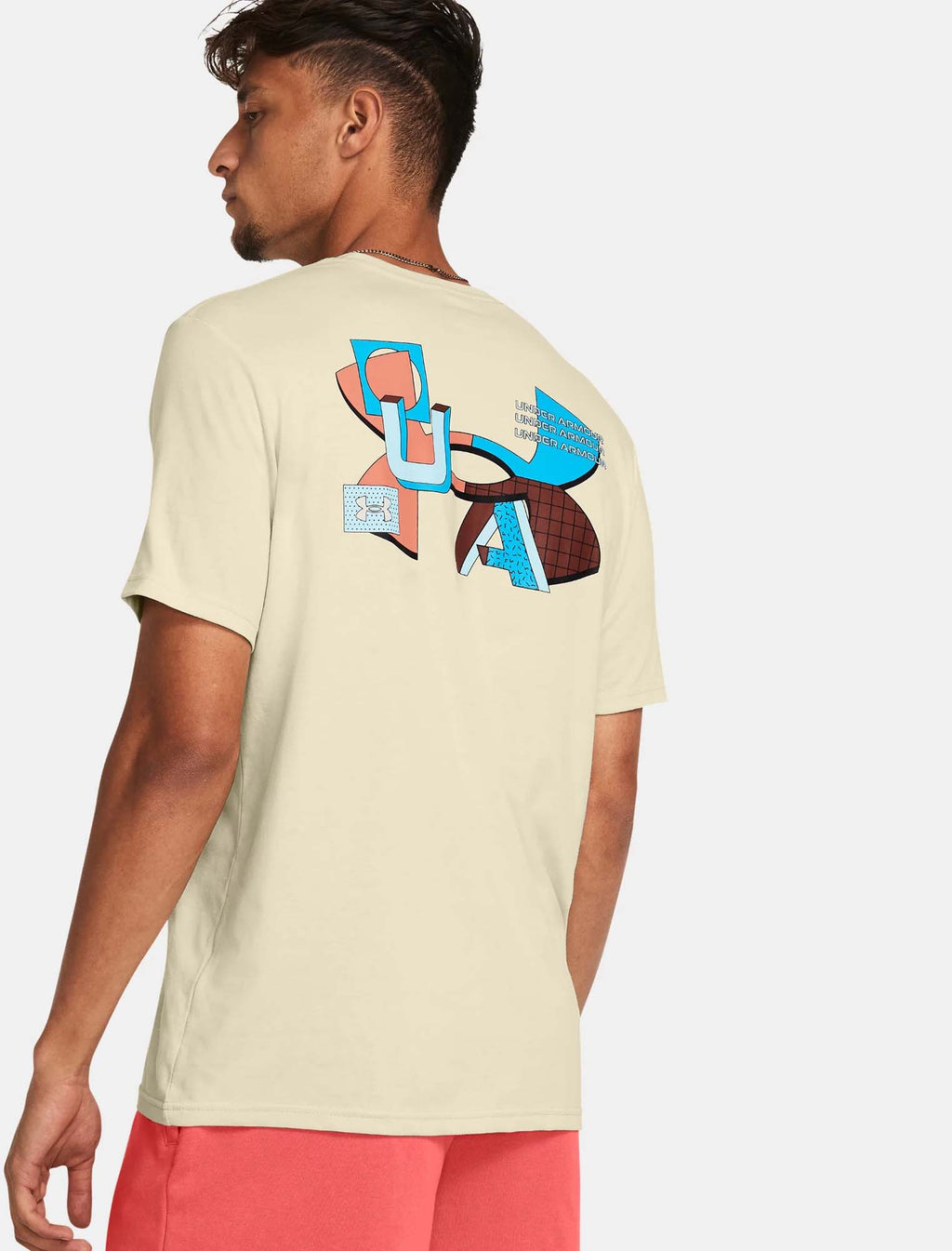 Color Block shortsleeve shirt