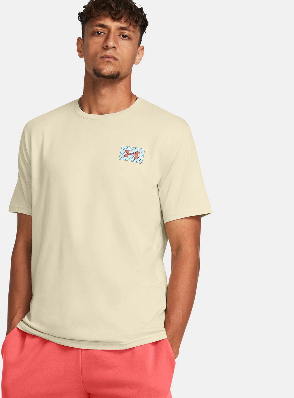 Color Block shortsleeve shirt