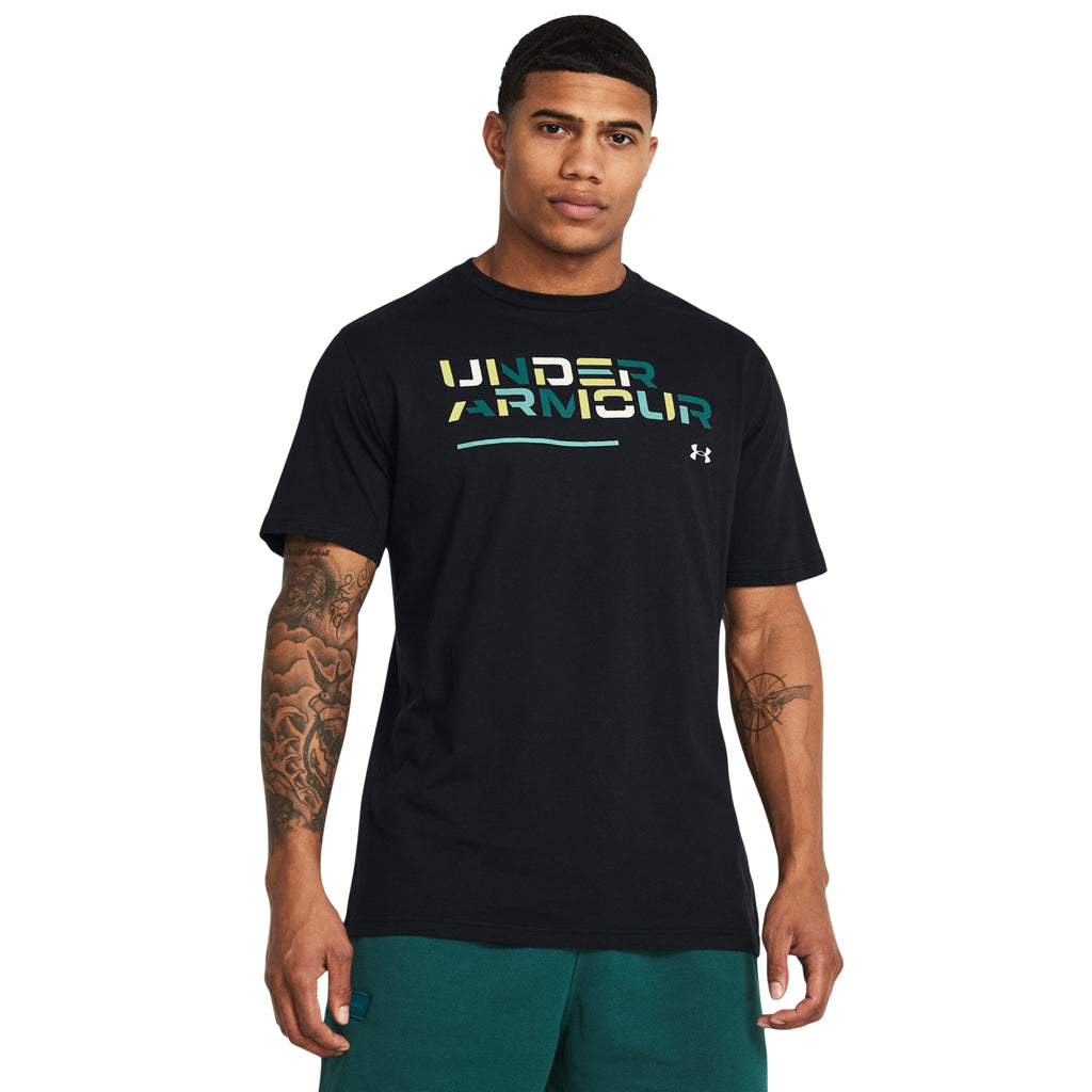 Colorblock Wordmark shortsleeve shirt