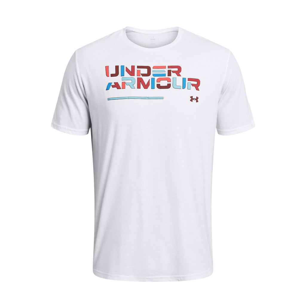 Colorblock Wordmark shortsleeve shirt