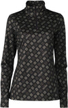 Monogram 1/2 Zip skipully