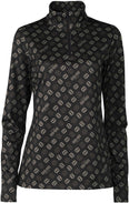 Monogram 1/2 Zip skipully