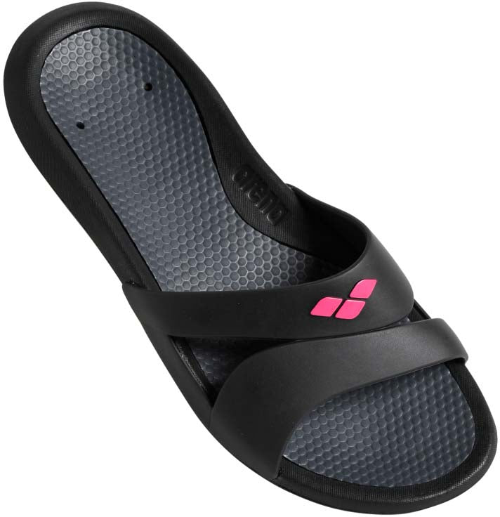 Arena Nina Black-darkgrey slippers