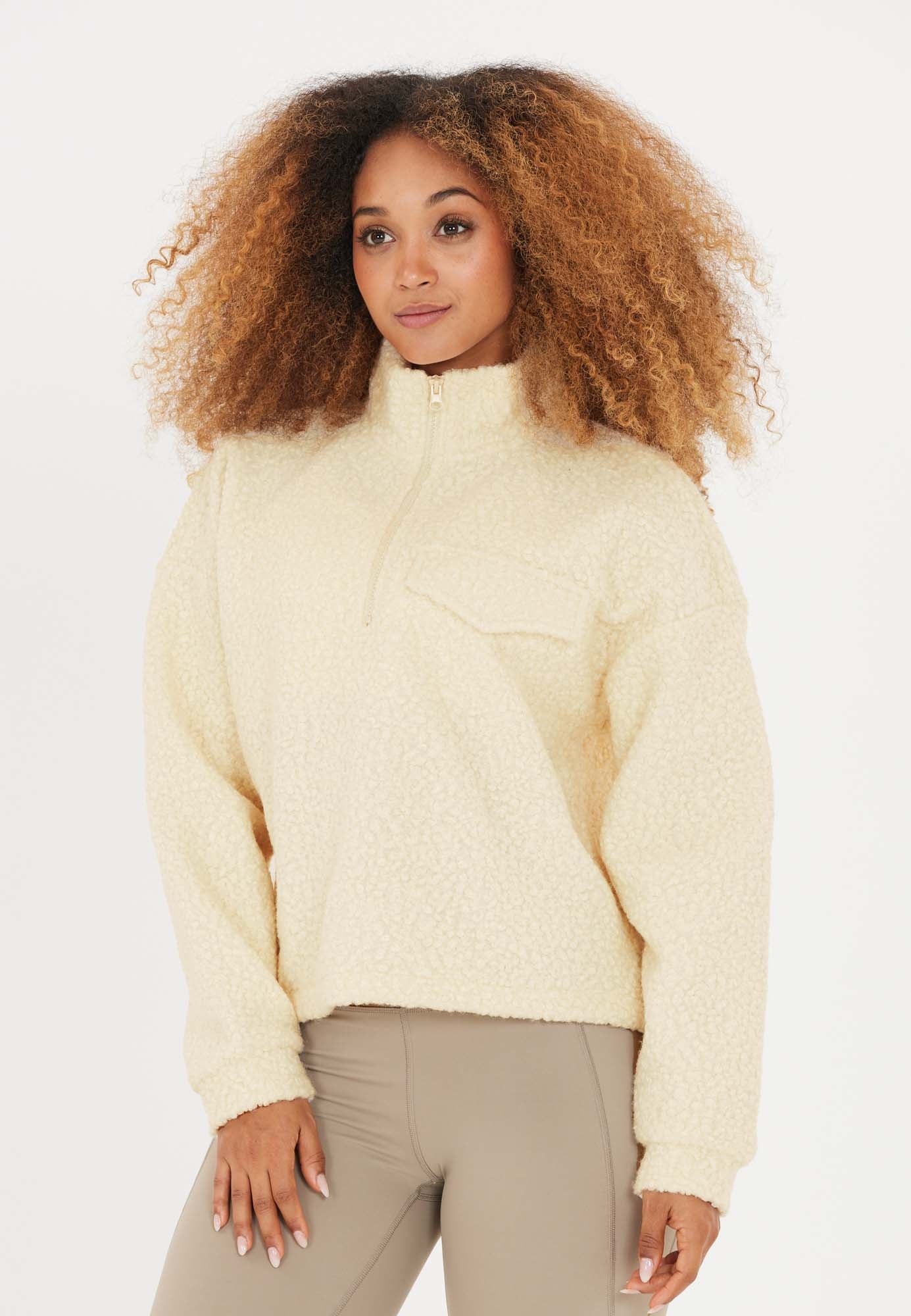 Florrie Sherpa Half-Zip jack