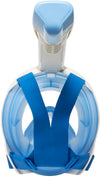 white/blue l/xl snorkelmasker