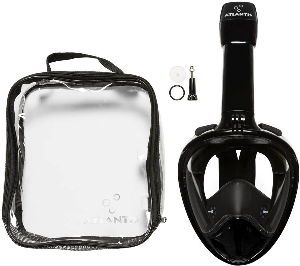 2.0 black s/m snorkelmasker
