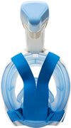 2.0 white/blue l/xl snorkelmasker