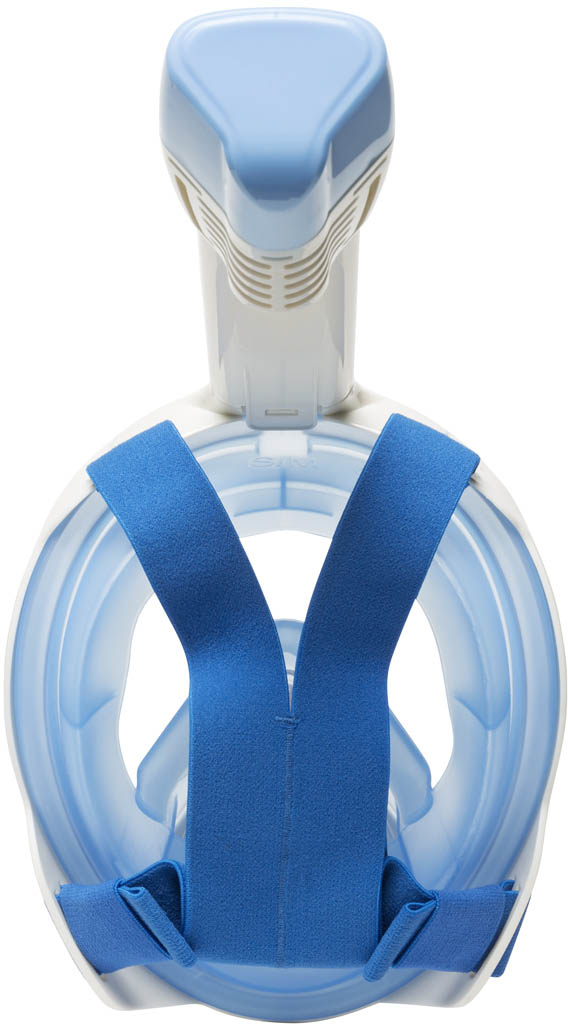 2.0 white/blue l/xl snorkelmasker