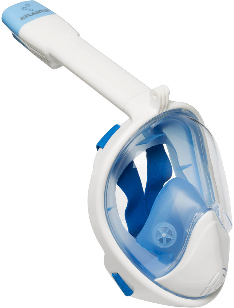 2.0 white/blue l/xl snorkelmasker