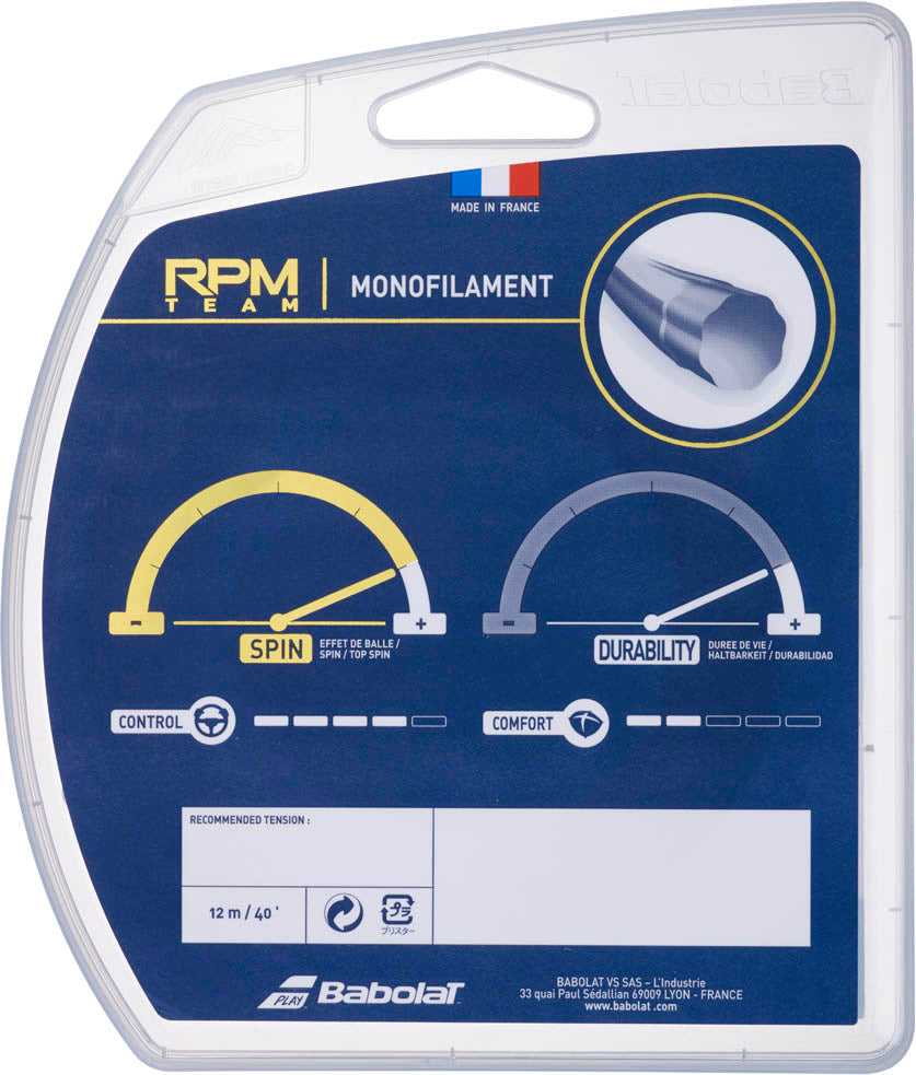 RPM team 12m tennissnaar