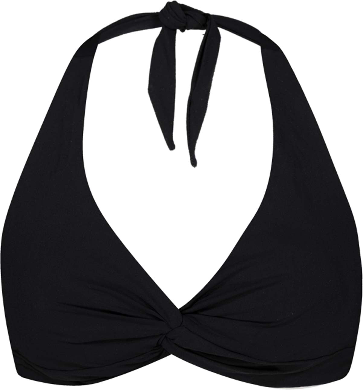 Solid Cross Halter bikinitop