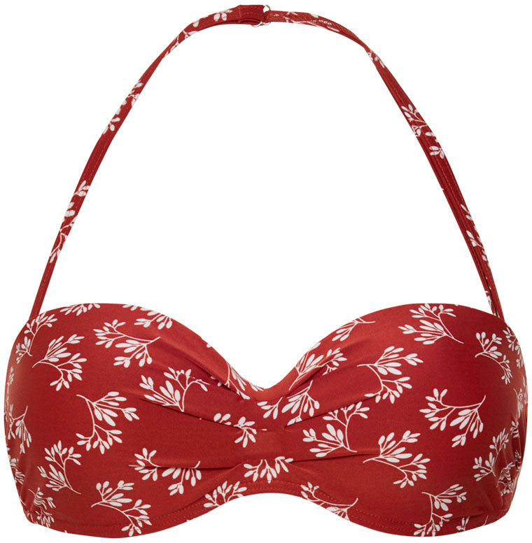Remy Ruffle foam & wired bikinitop