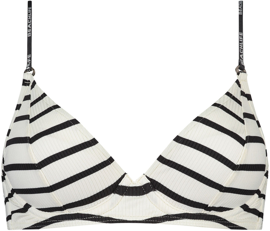 Mia Logo foam & wired bikinitop