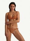 Leopard Spots Push Up bikinitop