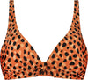 Leopard Spots Push Up bikinitop