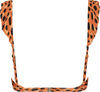 Leopard Spots Ruffle Bikinitop