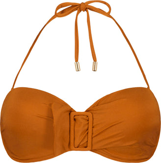 Brittany Blue Bandeau bikinitop