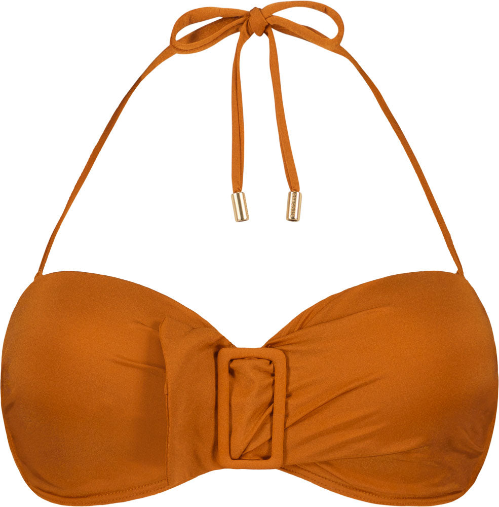 Brittany Blue Bandeau bikinitop