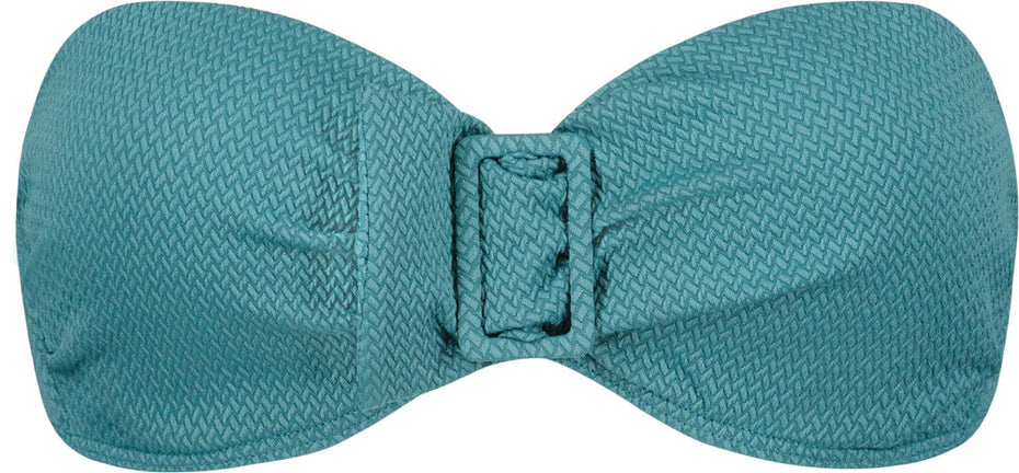 Brittany Blue Bandeau bikinitop