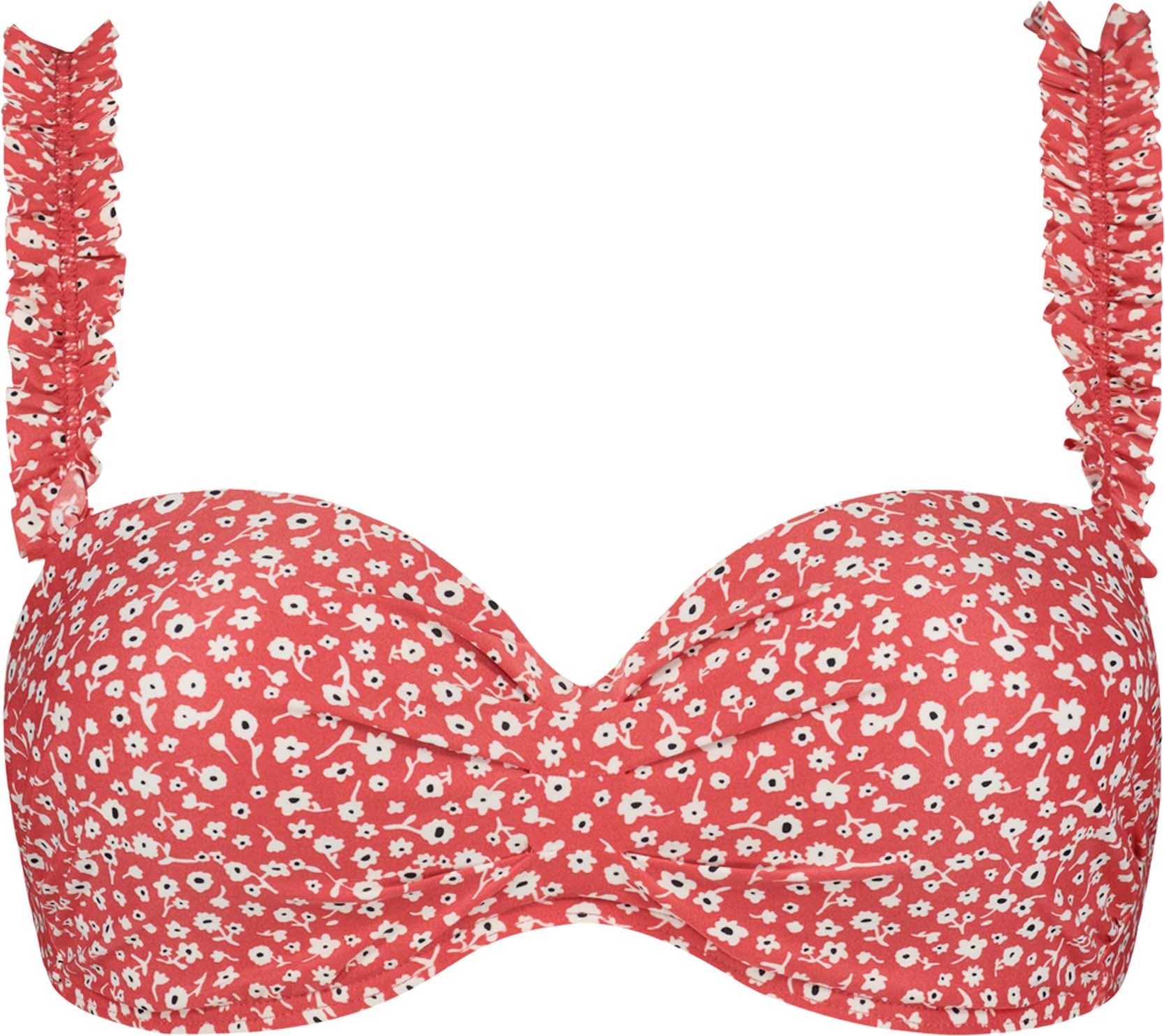 Ditsy Flower Bandeau Bikinitop