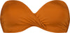 rust bandeau bikinitop