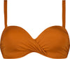 rust bandeau bikinitop