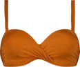 rust bandeau bikinitop