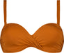 rust bandeau bikinitop