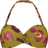 rust bandeau bikinitop